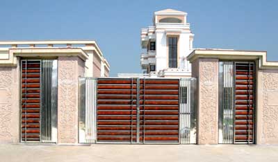 Stainless Steel Gate, Main Gate