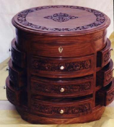 Round Jewellery Boxes