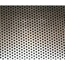 Galvanised perforated sheets