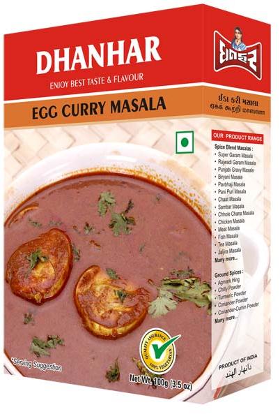 Egg Curry Masala, Certification : FSSAI Certified