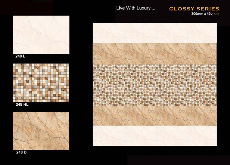 Kitchen Digital Ceramic Wall Tiles, for Bathroom, Flooring, Hotel, Restaurant, Shopping Mall, Tile Type : Eleation