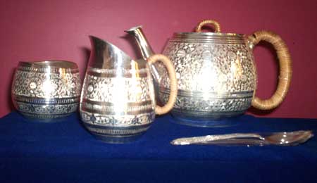 Silver Plated Tea Set 02