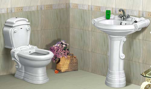 Bathroom Sanitaryware Set