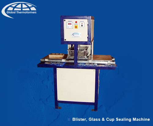 Blister Glass & Cup Sealing Machine