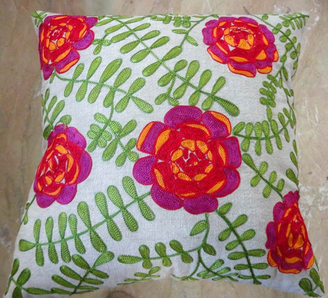 Cotton Patchwork Cushion Cover