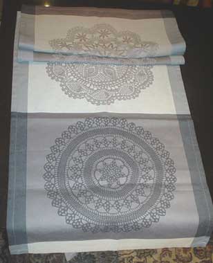 TCO Printed Cotton Table Runner, Size : 13x72inch