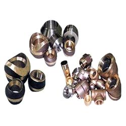 Polished Forged Pipe Fittings, for Power industry, Pharmaceutical industry, Textile machinery, Feature : Corrosion Proof