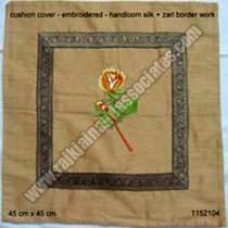 Handloom Silk Cushion Cover