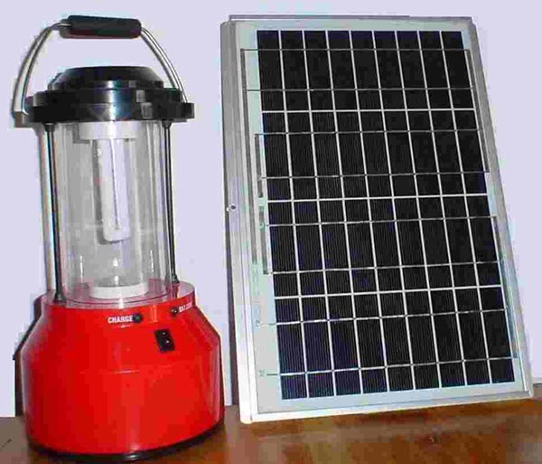 Solar CFL Lantern