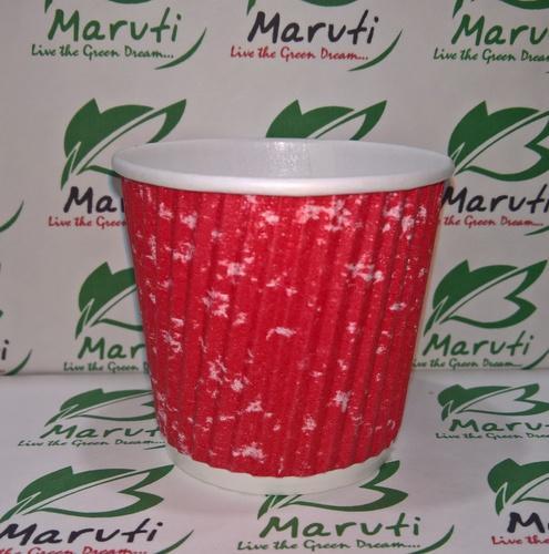 150ml Disposable Ripple Paper Cups