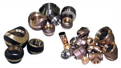 Copper Nickel Screwed Pipe Fittings