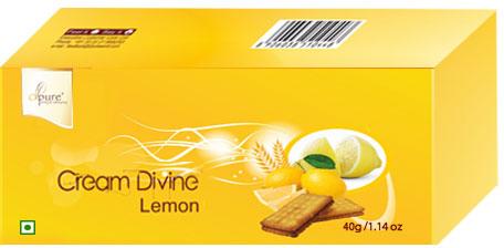 Cream Divine Lemon Biscuits