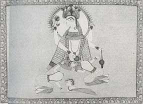 Lord Vishnu Painting
