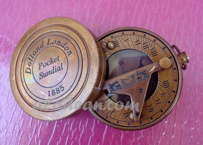Brass Dolland Pocket Compass