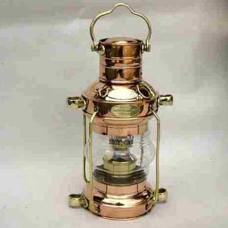 Copper Ship Lantern