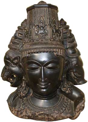 3 Face Vishnu Head
