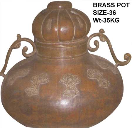 Brass Flowerpot - 06