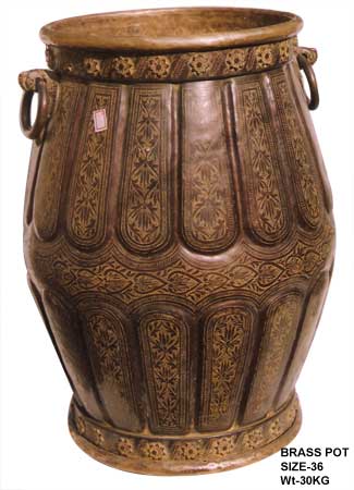 Copper Flower Pot - 04