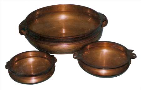 Copper Serving Bowl Set - 02