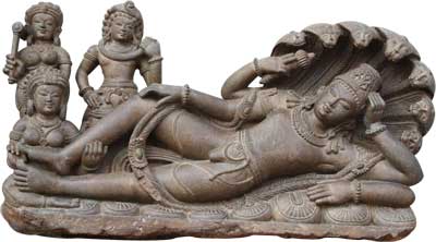 Sleeping Vishnu Sculpture