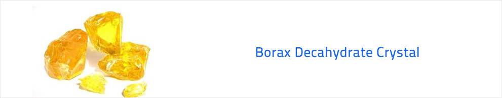 Borax Decahydrate Crystal