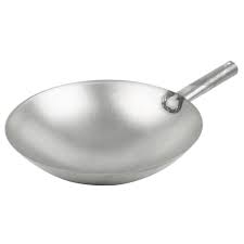 Aluminum wok pan