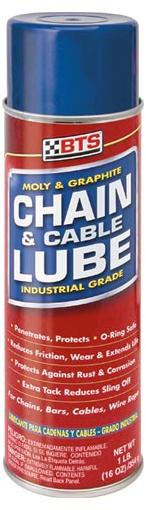 Cable Lubricant, Chain Lubricant