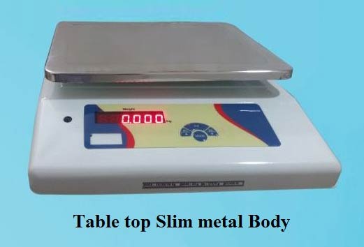 Slim Metal Body Electronic Scale