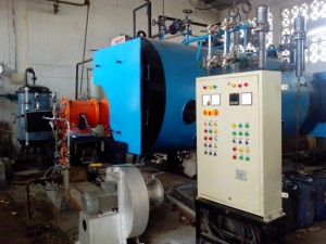 Gas fired boilers