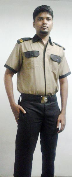 Security Uniform with Accessories