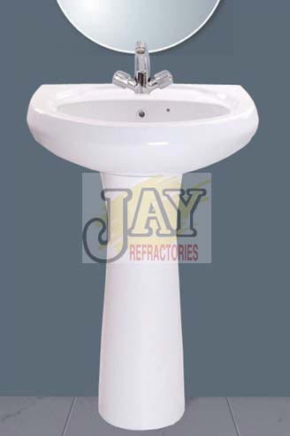 Wash Basin Repose with Pedestal