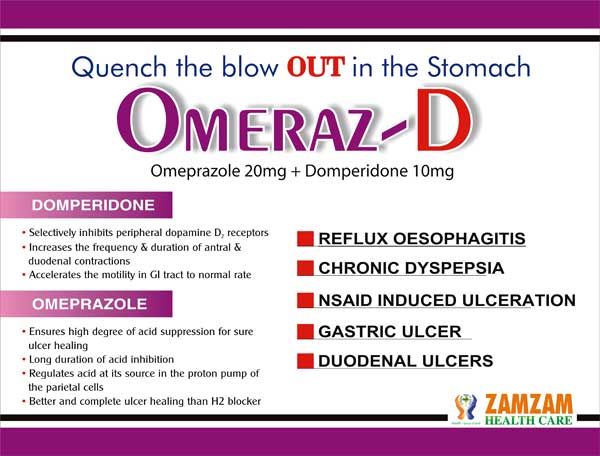 Omeraz D Gastric Ulcer Capsules