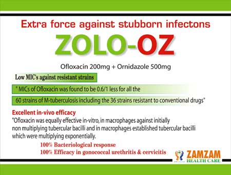 Zolo Oz Anti Infection Tablets