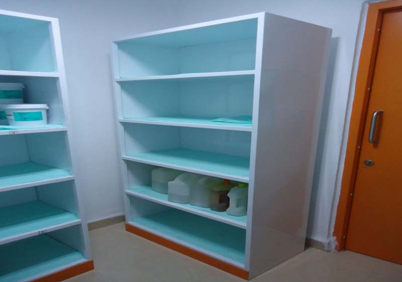 Open Storage Cabinet
