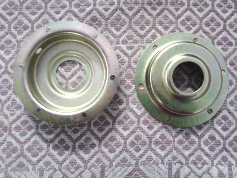 Coated Cooler Motor Spare Parts, Color : Silver