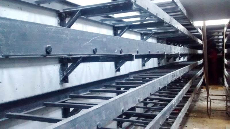 FRP Cable Tray Installation