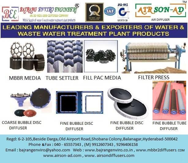 wastewater treatment products