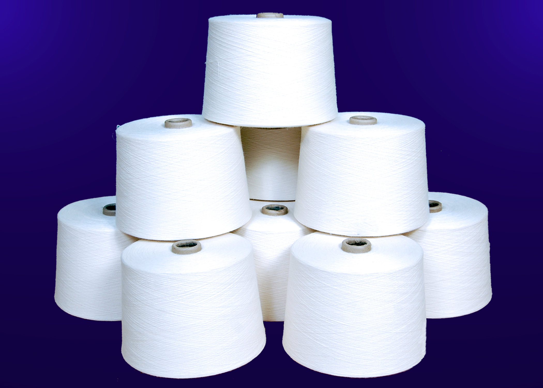Cotton Carded Weaving Yarn Ne 30/1 KW,