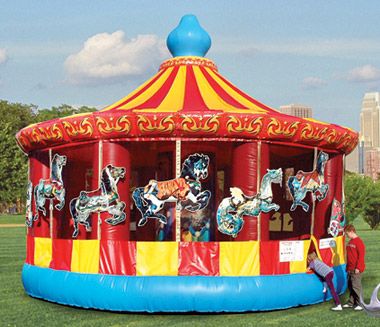Carousel Moon Bounce