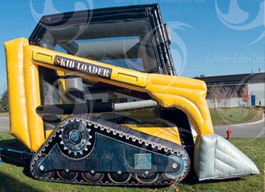Inflatable Skid Loader Bouncer