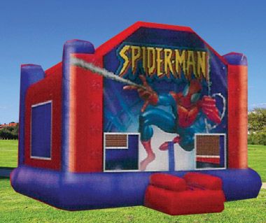 Spiderman Inflatable Moonbounce