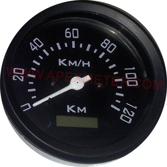 Apexmeter Speedometer, Size : 52mm or 80mm or 85mm or 100mm