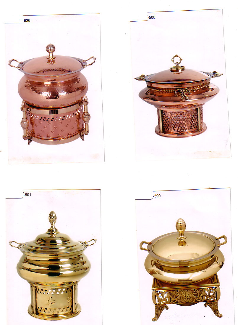 Brass chafing dish set, Feature : Eco-Friendly