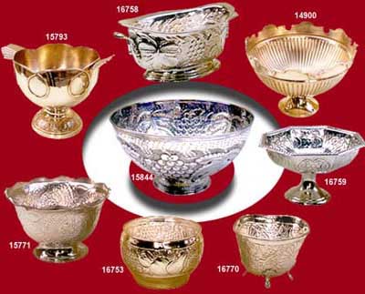  Ceramics. epns/brass bowl