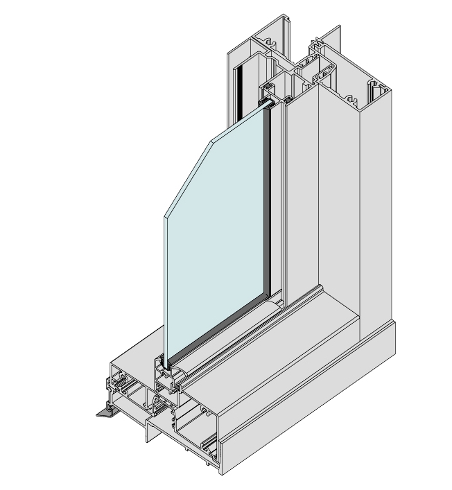 Commercial Double Hung Window