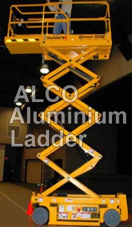 Scissor Lift Work Platform Ac Operated with Canti Lever