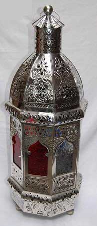 Moroccan Stainless Steel Lantern