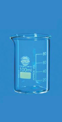 BEAKER TALL FORM, GRADUATED WITH SPOUT