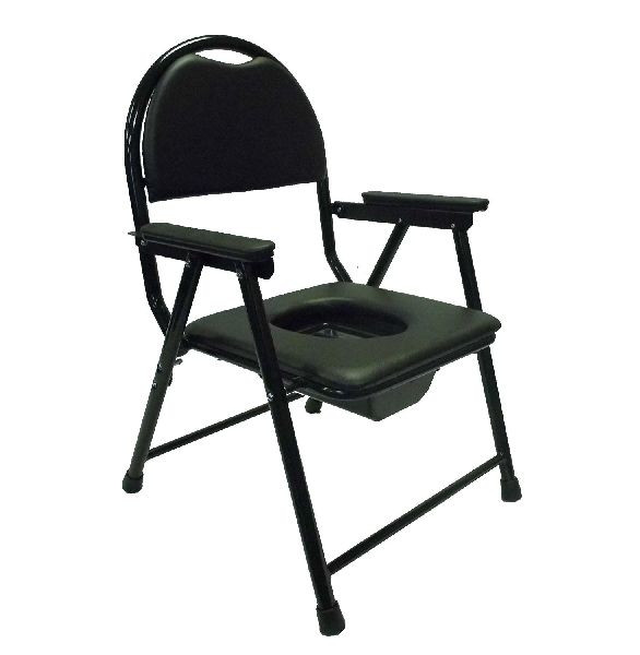 COMMODE FOLDING DELUXE FULL POWDER COATING chair