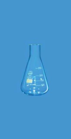 FLASK ERLENMEYER NARROW NECK, GRADUATED